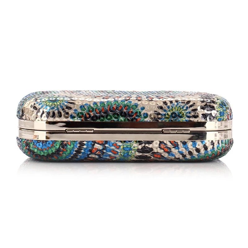 Wedding Women Clutch Purses Sequins Evening Party Shoulder Bag