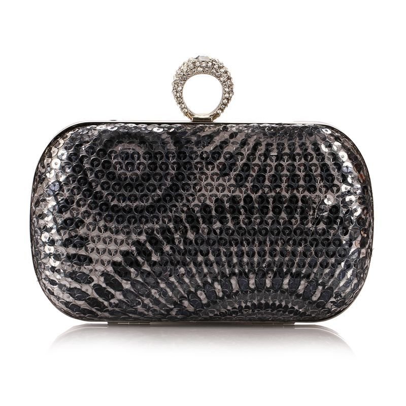 Wedding Women Clutch Purses Sequins Evening Party Shoulder Bag