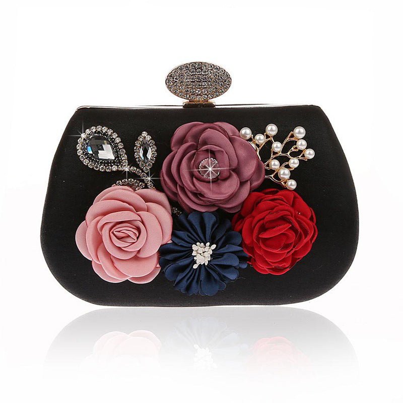 Women Clutch Bag Flower Clutches Evening Bag For Wedding