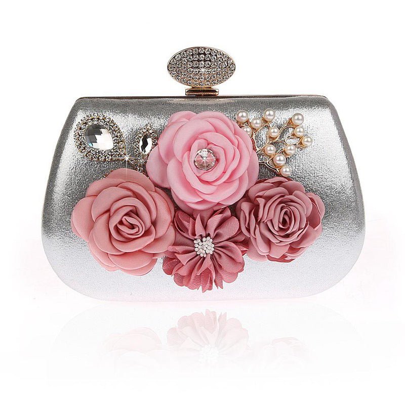 Women Clutch Bag Flower Clutches Evening Bag For Wedding