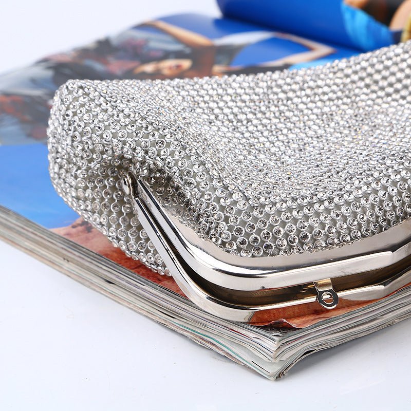 Women Evening Clutch Bag Wedding Shiny Handbags