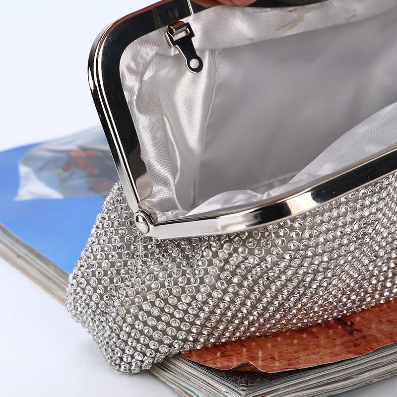 Women Evening Clutch Bag Wedding Shiny Handbags