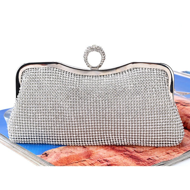 Women Evening Clutch Bag Wedding Shiny Handbags