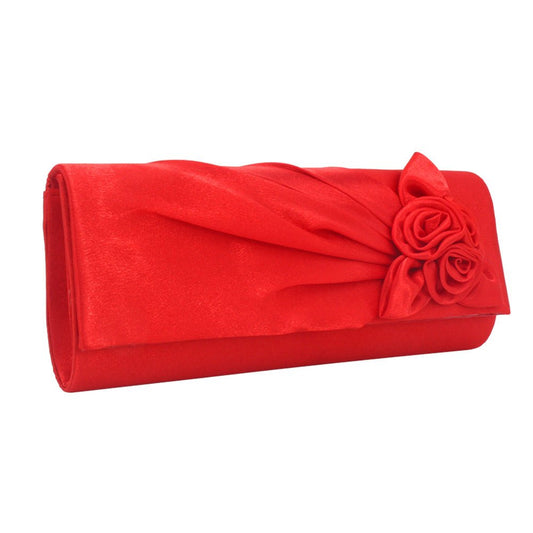 Women Flower Long Evening Bag for Weddings