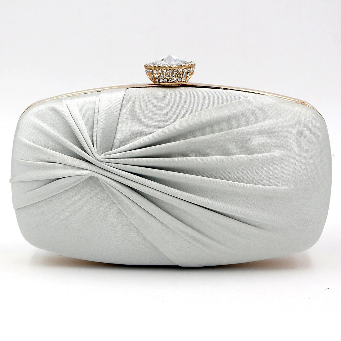 Women Silk Wrinkled Evening Bags