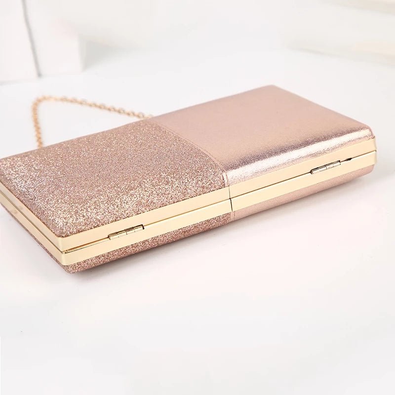 Women's Evening Clutch Leather Wedding Party Bag