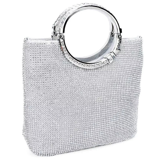 Women's Handbag Rhinestone Evening Bags Wedding Clutch Purse