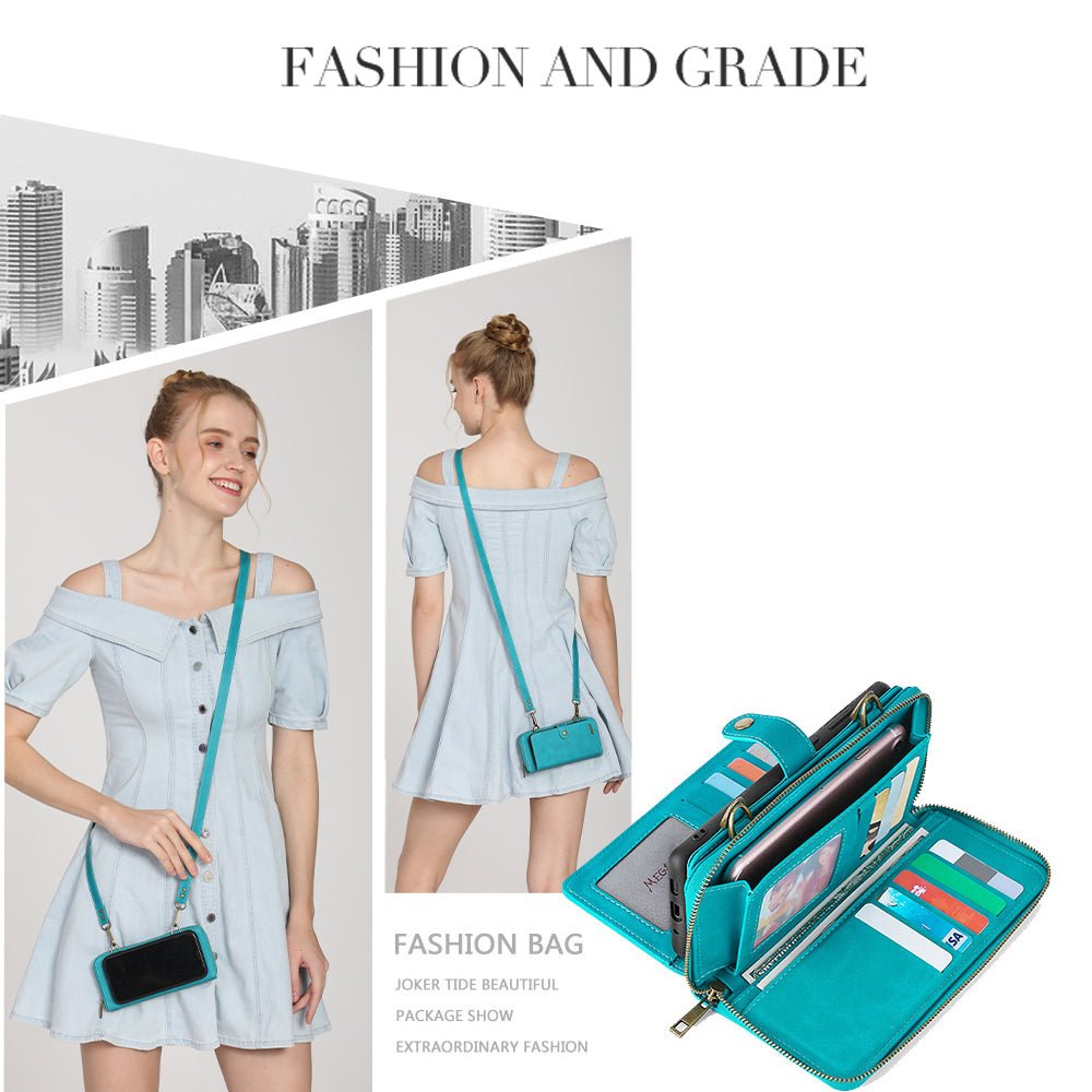 iPhone Wallet Leather Phone Case Card Holder