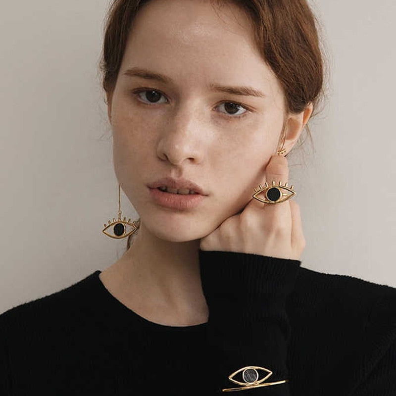 Lydia Big Eye Statement Jewelry