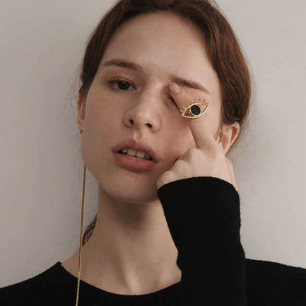 Lydia Big Eye Statement Jewelry