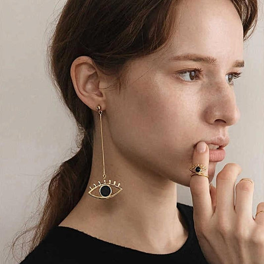 Lydia Big Eye Statement Jewelry
