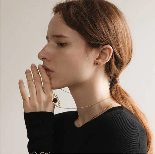 Lydia Big Eye Statement Jewelry