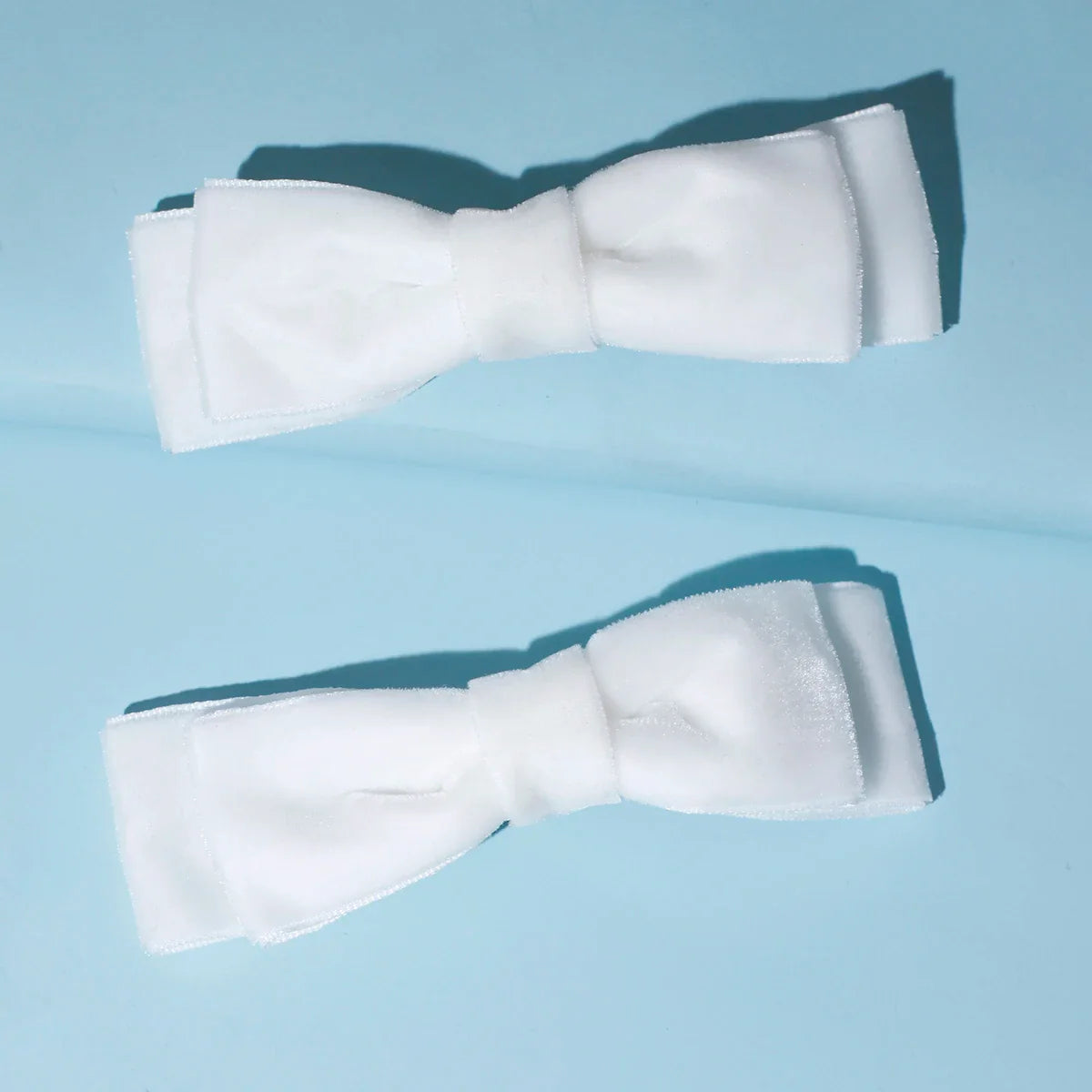 Velvet Black Head Bow Headdress - Christmas Hair Accessory