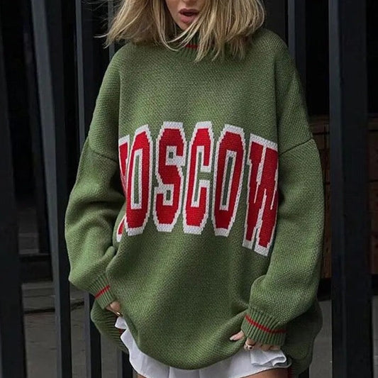 MOSCOW Oversized Knit Sweater
