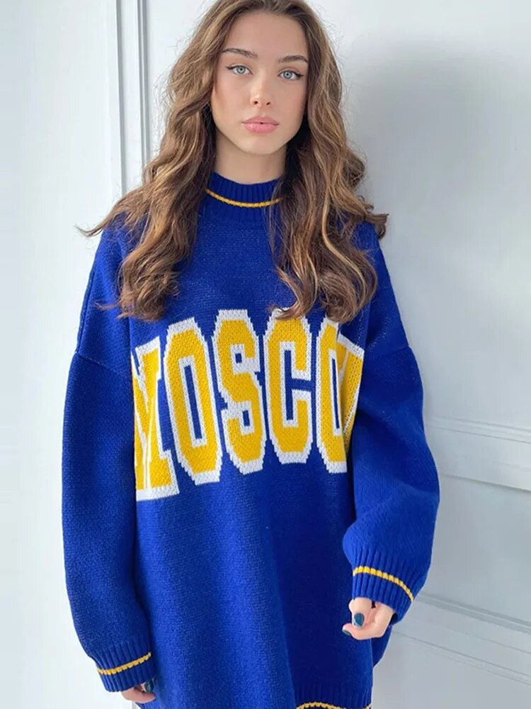 MOSCOW Oversized Knit Sweater