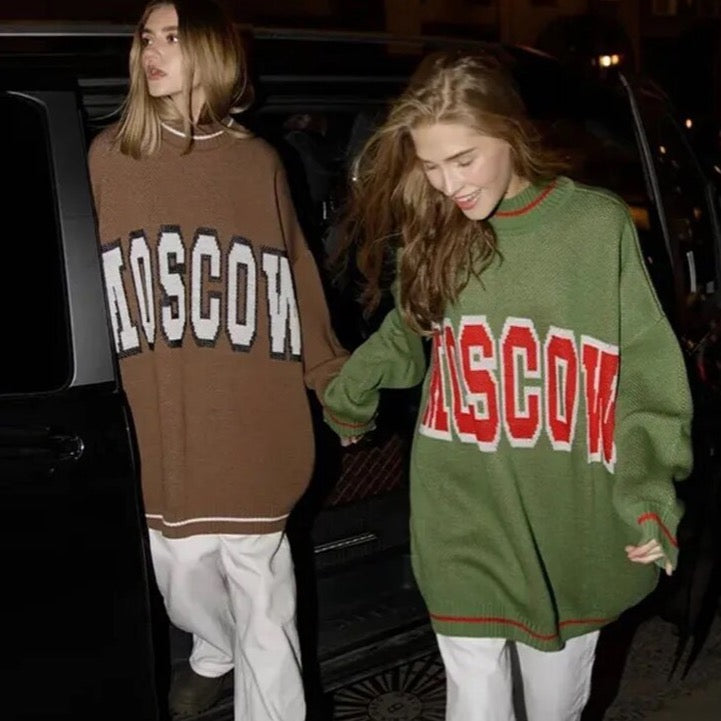 MOSCOW Oversized Knit Sweater