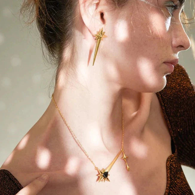 Madelyn Starry Earrings and Necklace