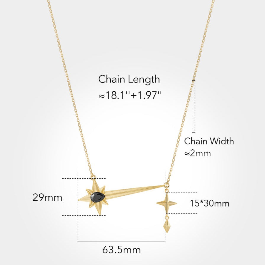 Madelyn Starry Earrings and Necklace