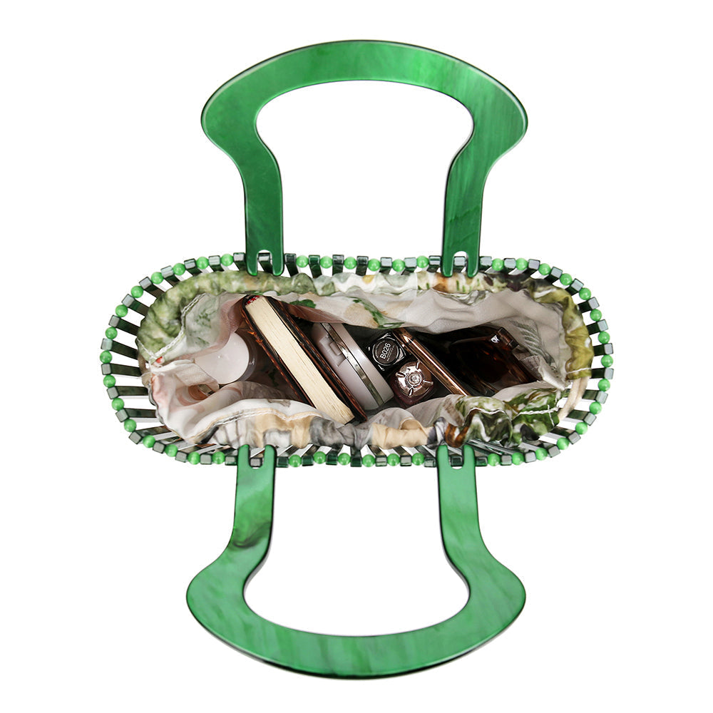 Madison Acrylic Bamboo Tote Bags