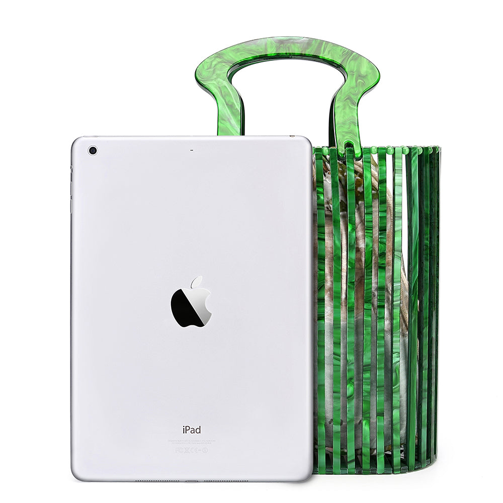 Madison Acrylic Bamboo Tote Bags