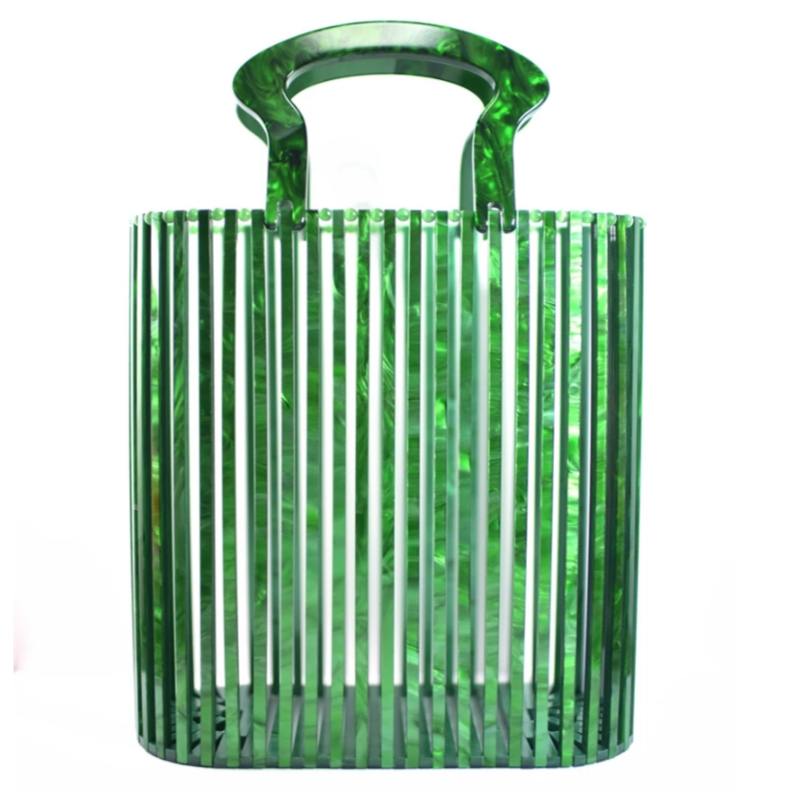 Madison Acrylic Bamboo Tote Bags