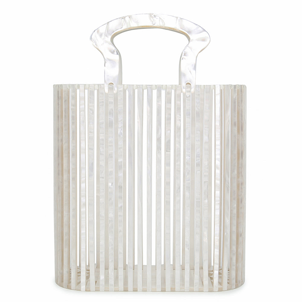 Madison Acrylic Bamboo Tote Bags