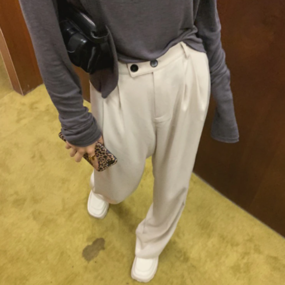 Maige Pleated Wide Leg Pants - 2 Colors