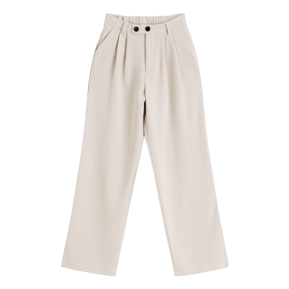 Maige Pleated Wide Leg Pants - 2 Colors