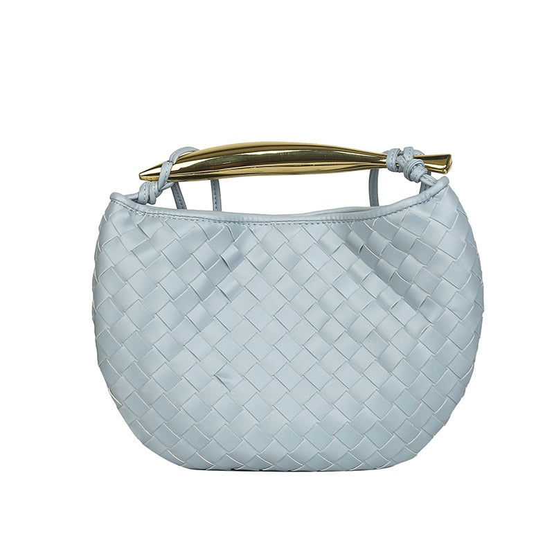 Mairi Woven Golden Bar Mini Tote