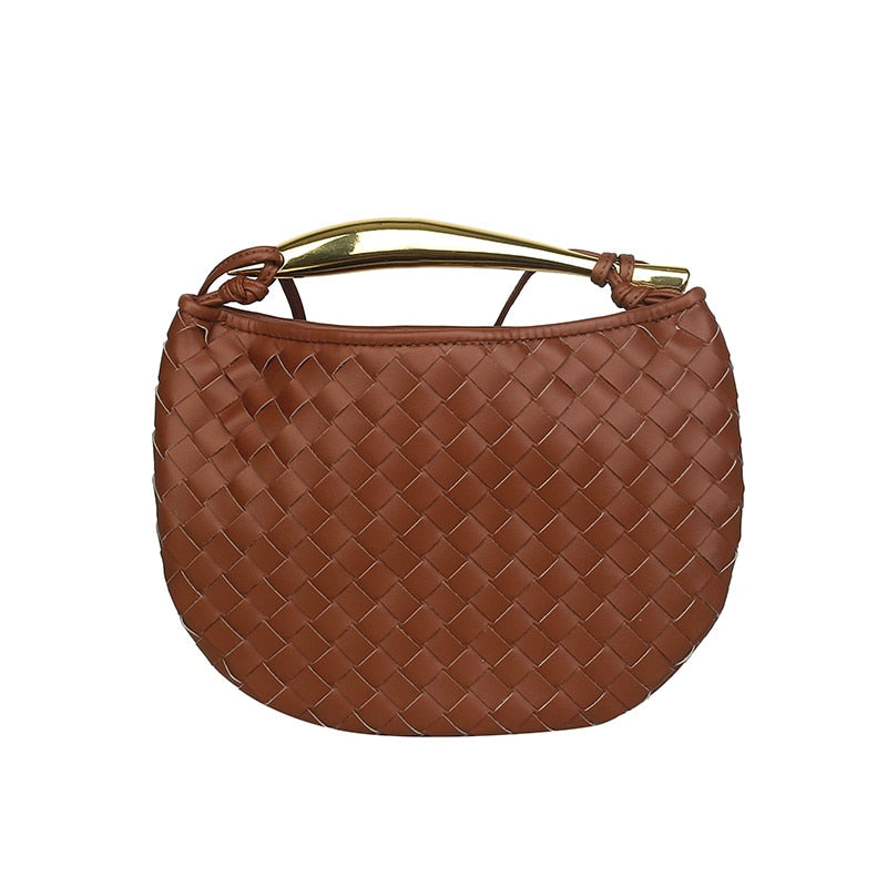 Mairi Woven Golden Bar Mini Tote