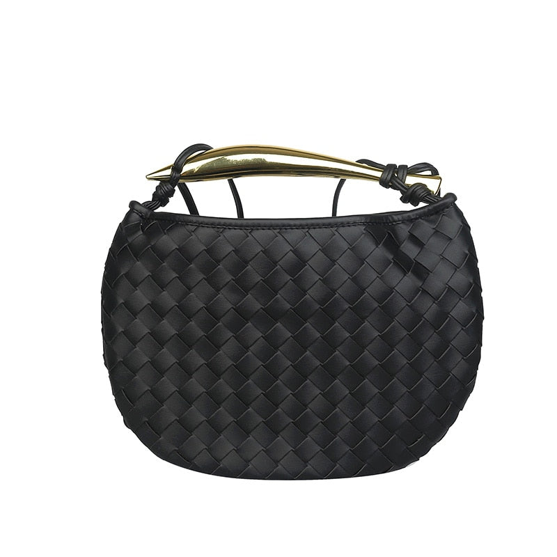 Mairi Woven Golden Bar Mini Tote