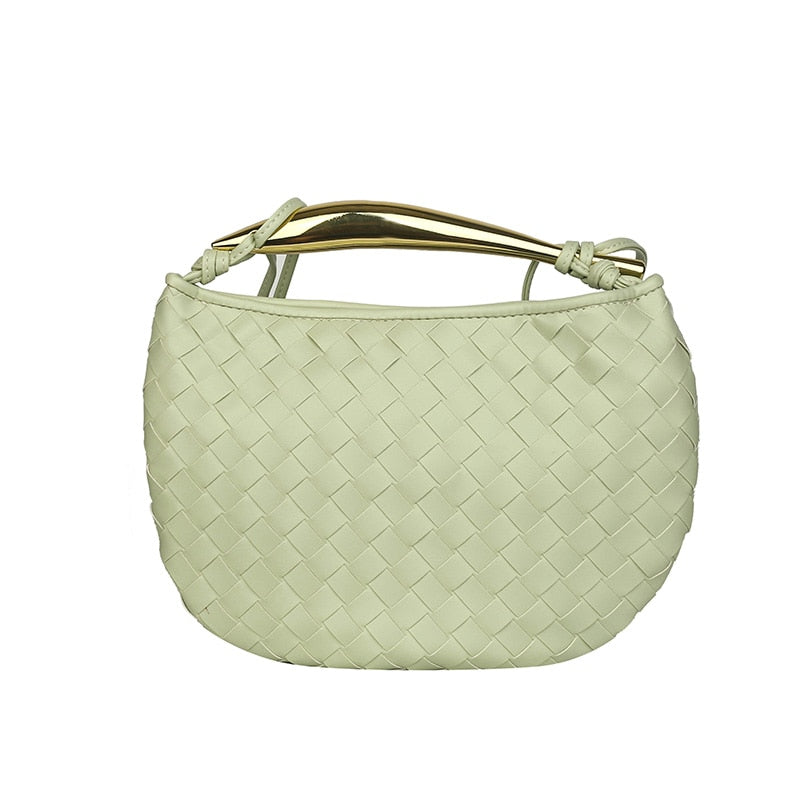 Mairi Woven Golden Bar Mini Tote