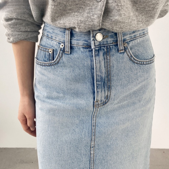 Marah Casual Denim Skirts