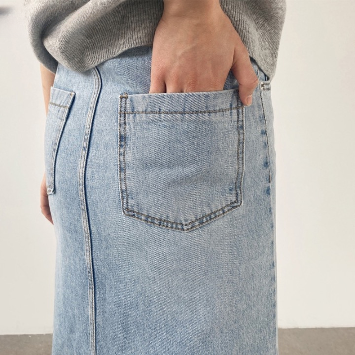 Marah Casual Denim Skirts