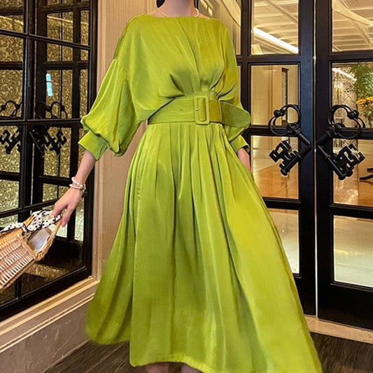 Marea Textured Georgette Dress