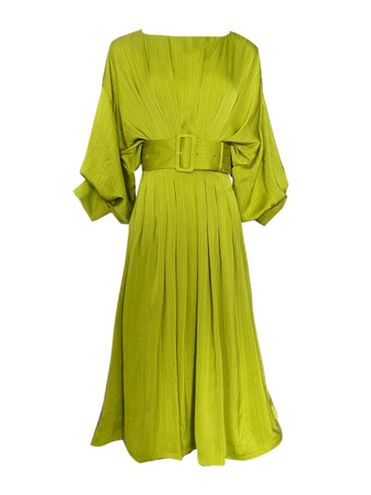 Marea Textured Georgette Dress