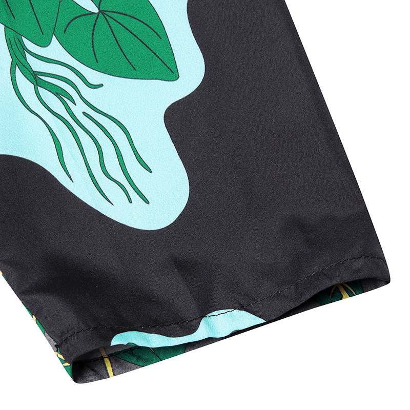 Marjorie High-Neck Retro Printed Maxi Dress