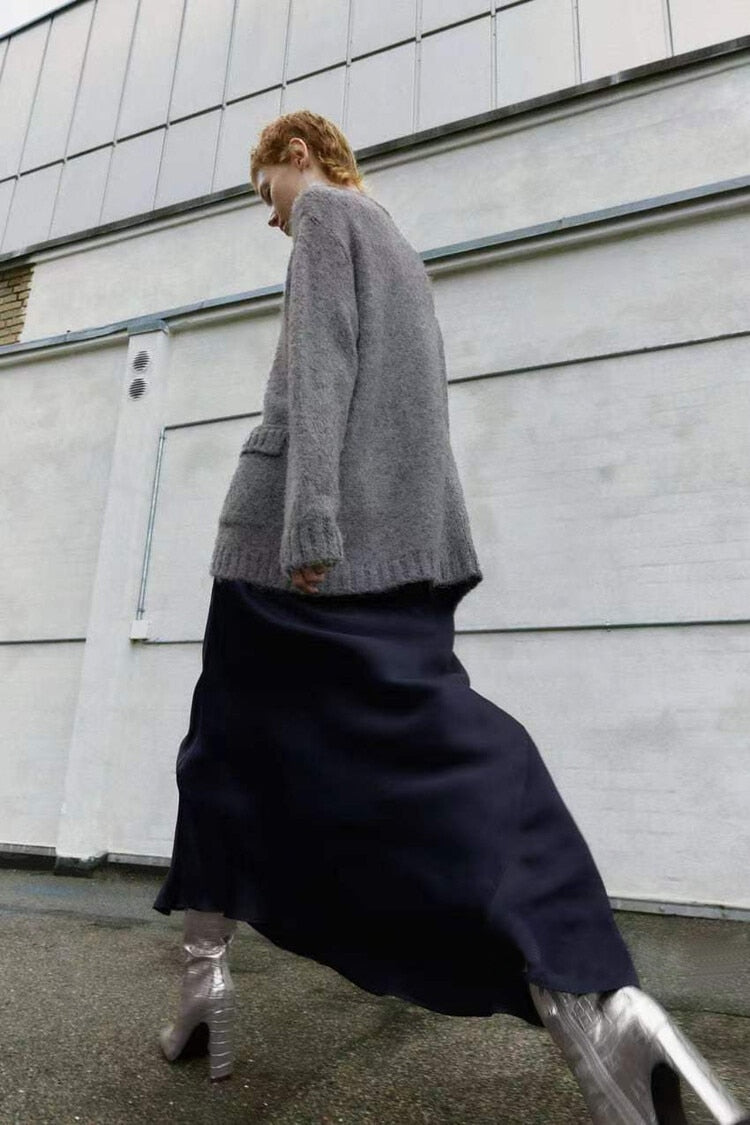 Marlene Croco Metallic Knee High Boots - 3 Colors