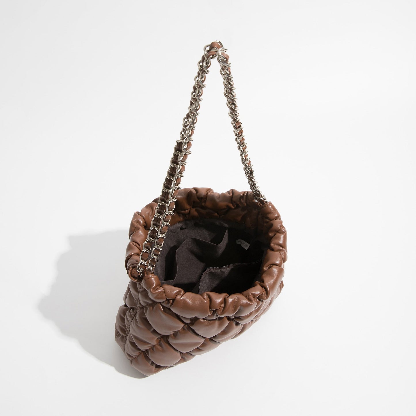 Marlyn Lattice Quilted Puffer Shoulder Bags - 5 Colors