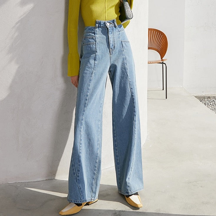 Marsala Modified Flare Jeans