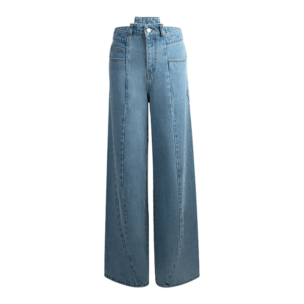 Marsala Modified Flare Jeans