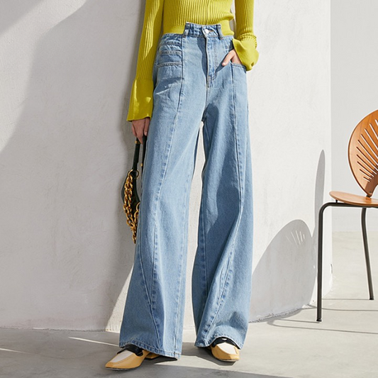 Marsala Modified Flare Jeans