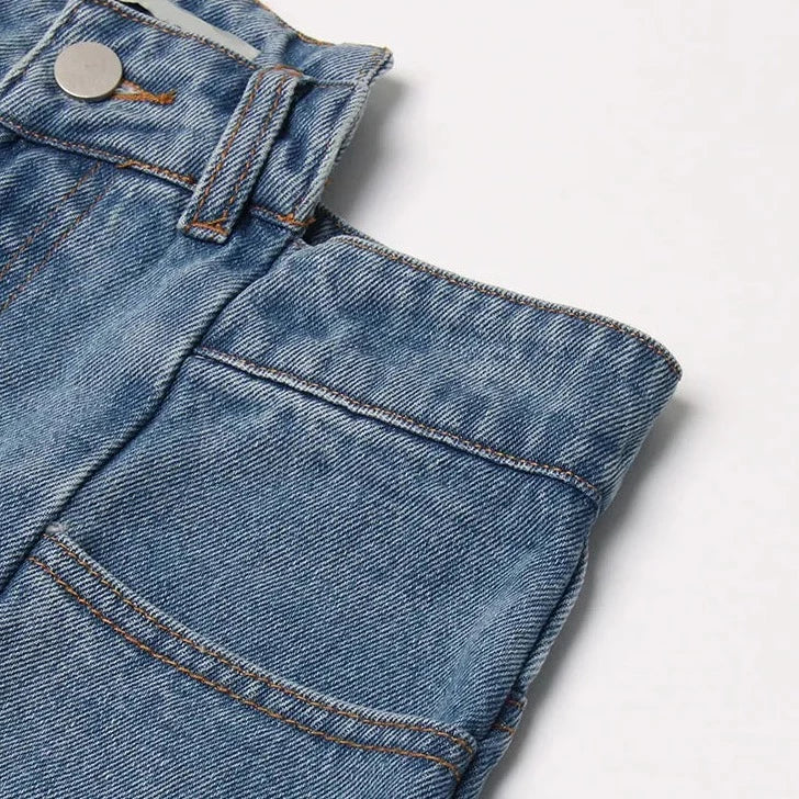 Marsala Modified Flare Jeans