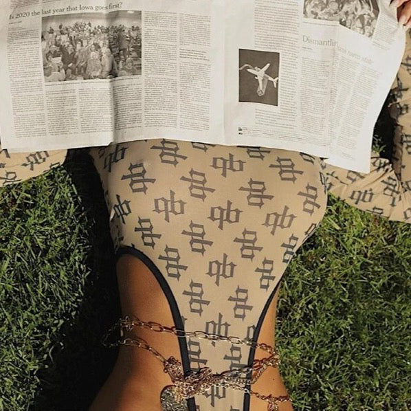 Mela High Cut Cropped Look Bodysuit