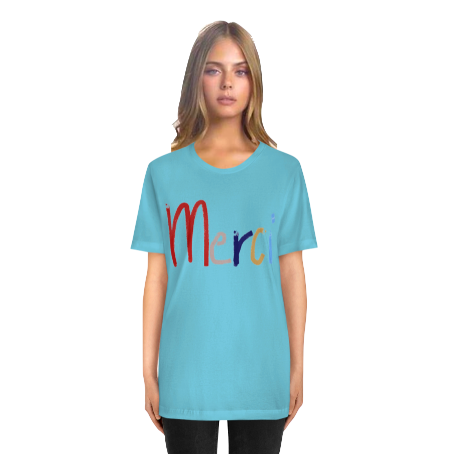 Merci Graphic T-Shirts - 7 Colors