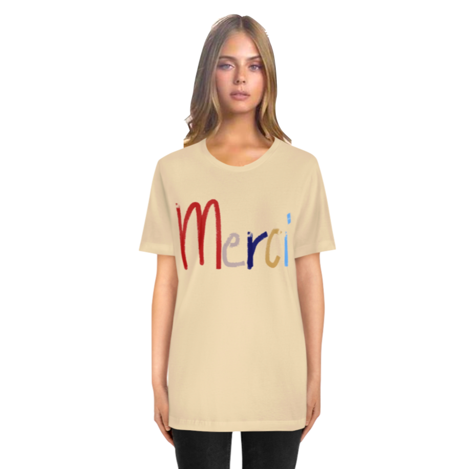 Merci Graphic T-Shirts - 7 Colors