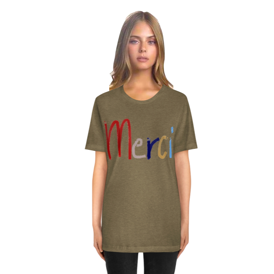 Merci Graphic T-Shirts - 7 Colors