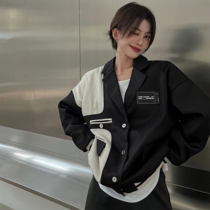 Meri Modified Casual Varsity Baseball Jacket