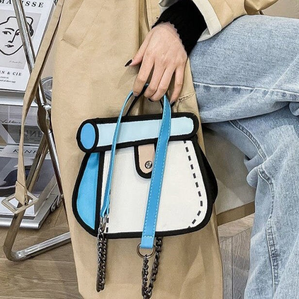 Merida 2D Prints Nylon Shoulder Bags - 3 Colors