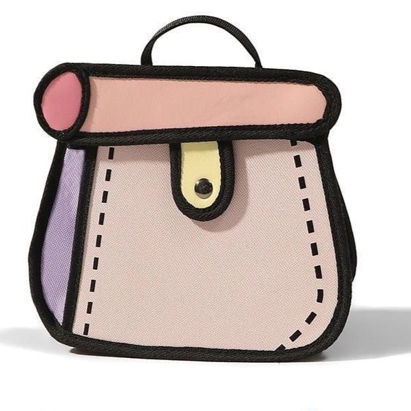 Merida 2D Prints Nylon Shoulder Bags - 3 Colors